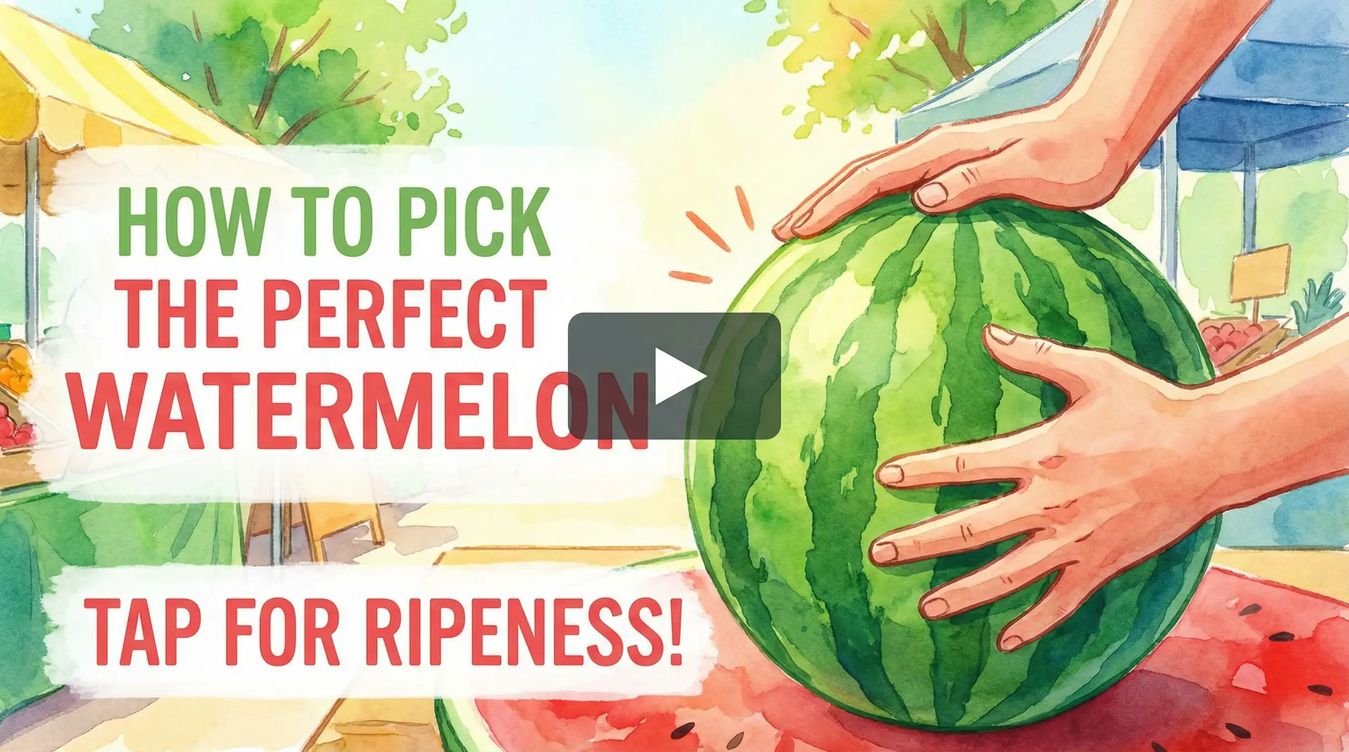 掂量西瓜重量的选瓜技巧 - 暗网禁区