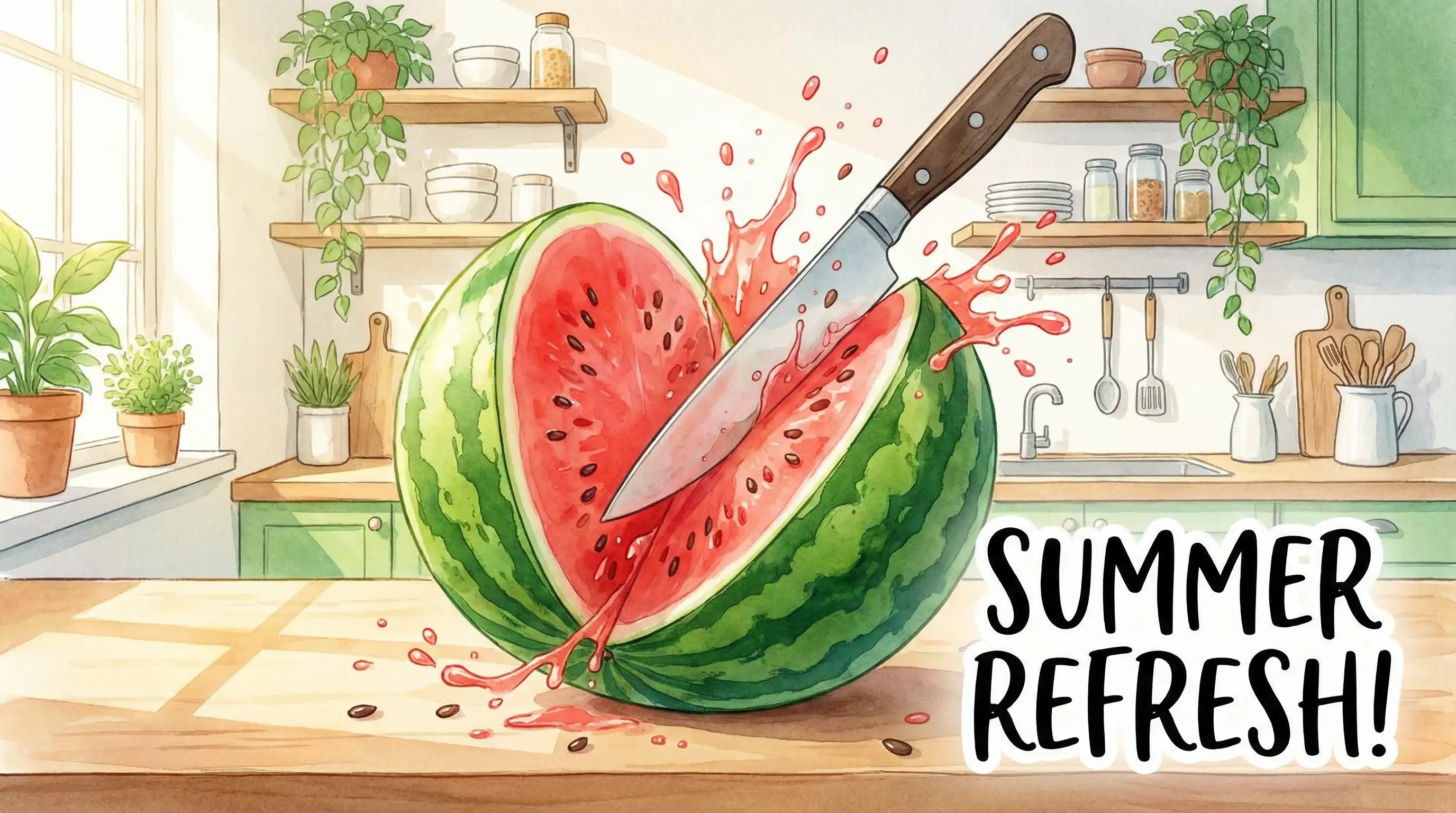 西瓜甜度检测现场实拍 - 暗网禁区